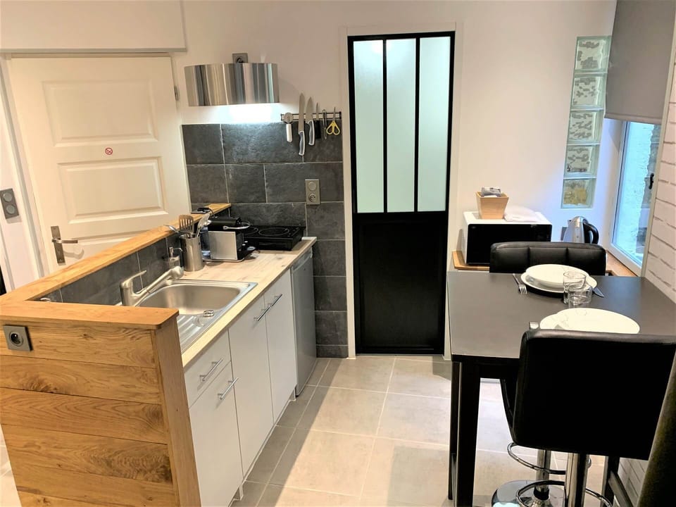 Kitchenette et coin repas