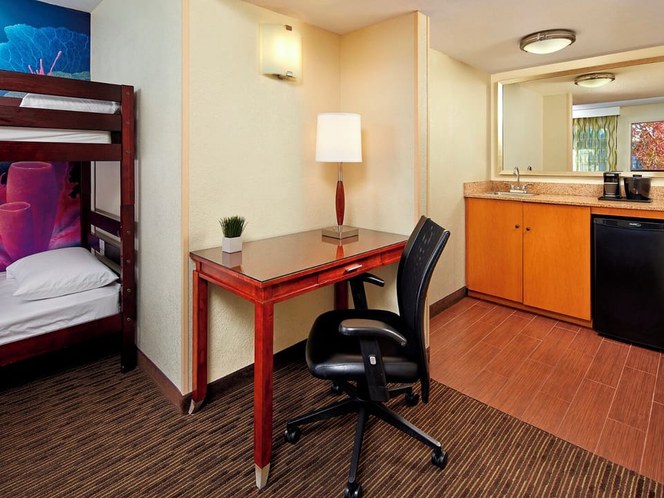 Bedroom. Interior and views may vary based on location and availability.