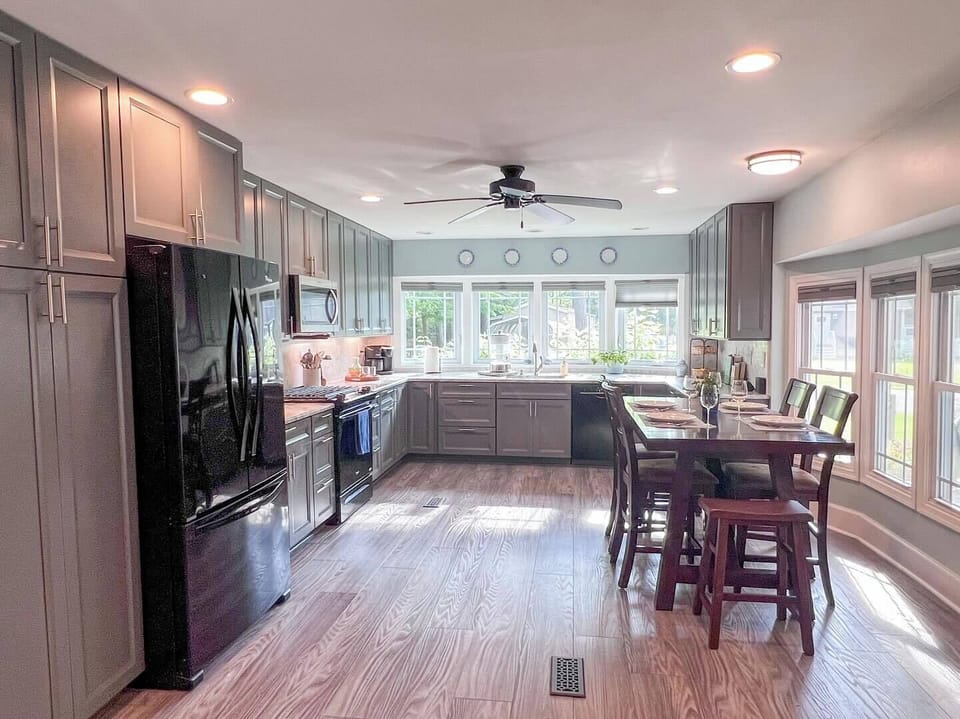 Kitchen and dining