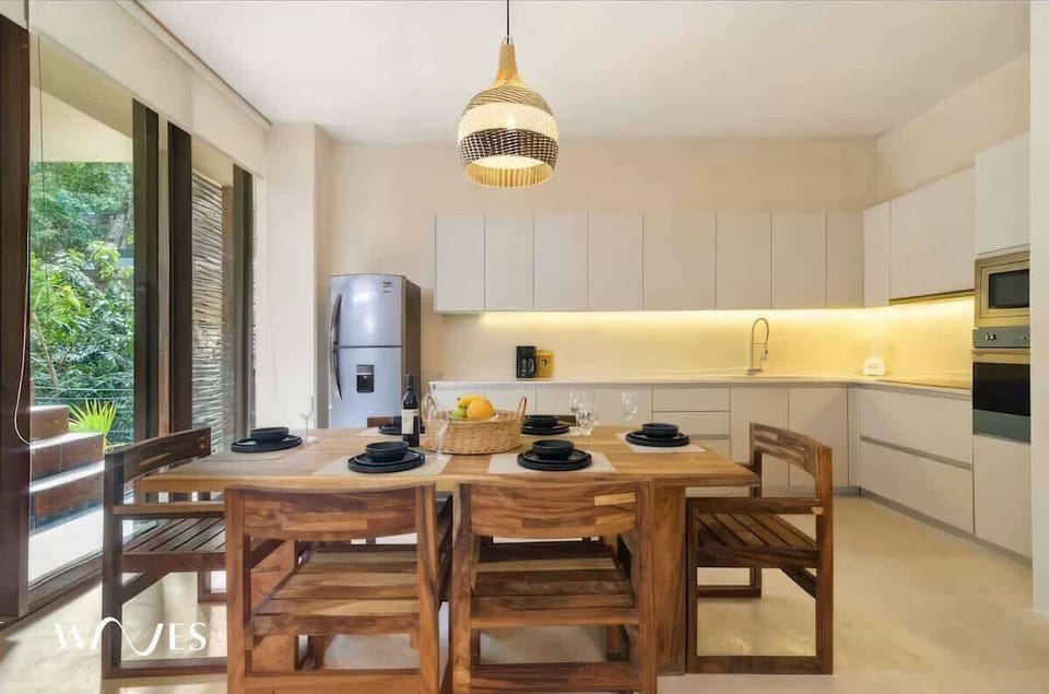 Fully equipped kitchen