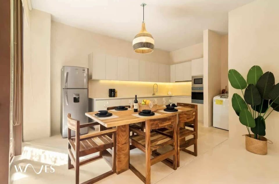 Fully equipped kitchen