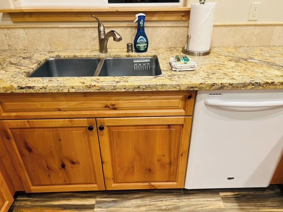 .... and the kitchen sink!