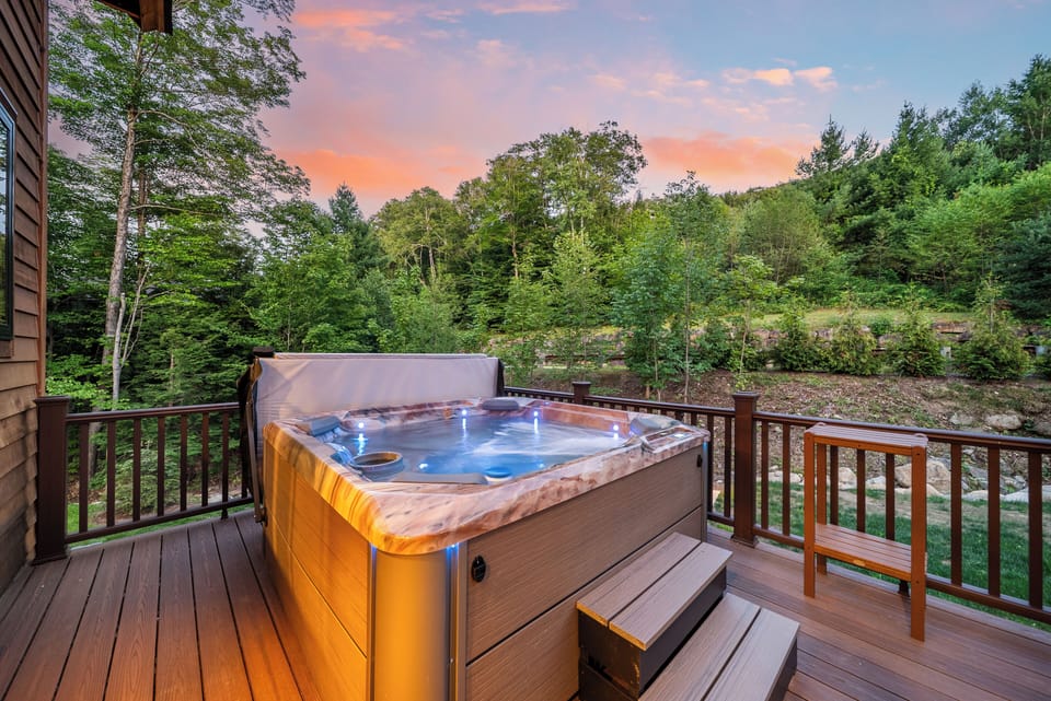 7 Person hot tub