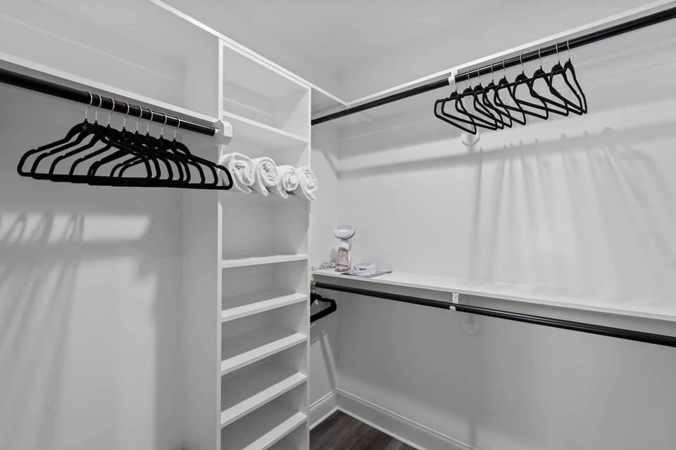 Primary Bedroom Walk-in Closet.