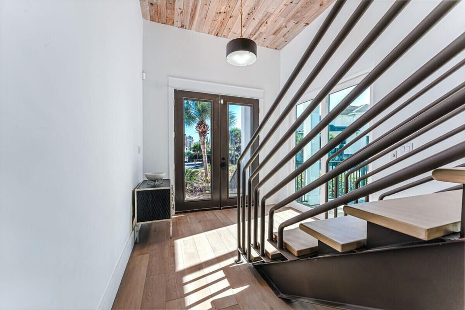 looking towards the front door