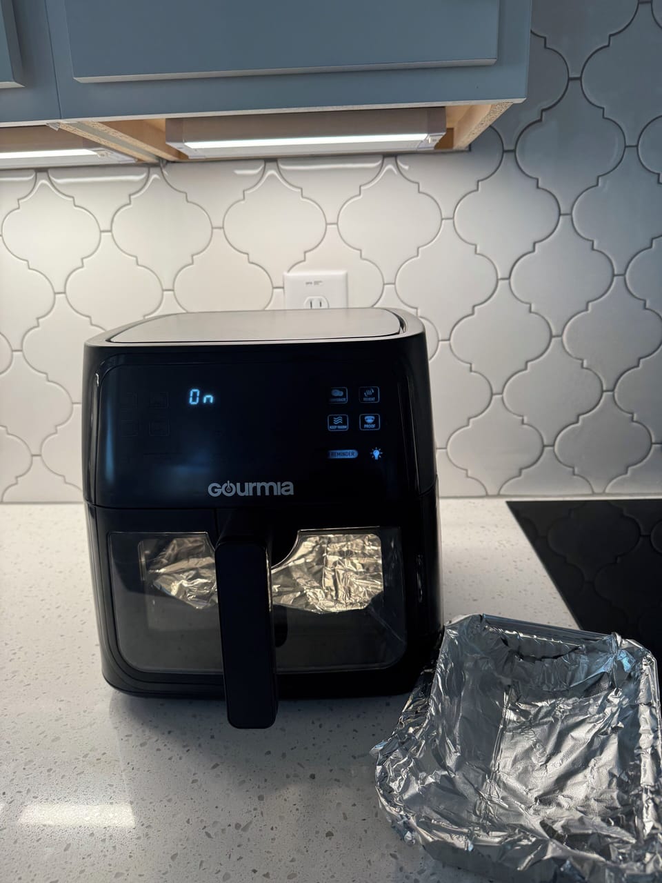 Air fry station, bake, broil, roast, reheat