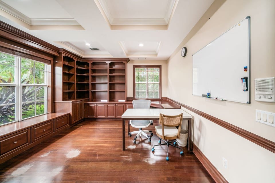 Spacious private office