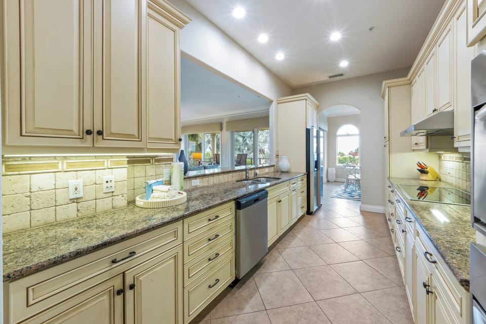 Very large kitchen
