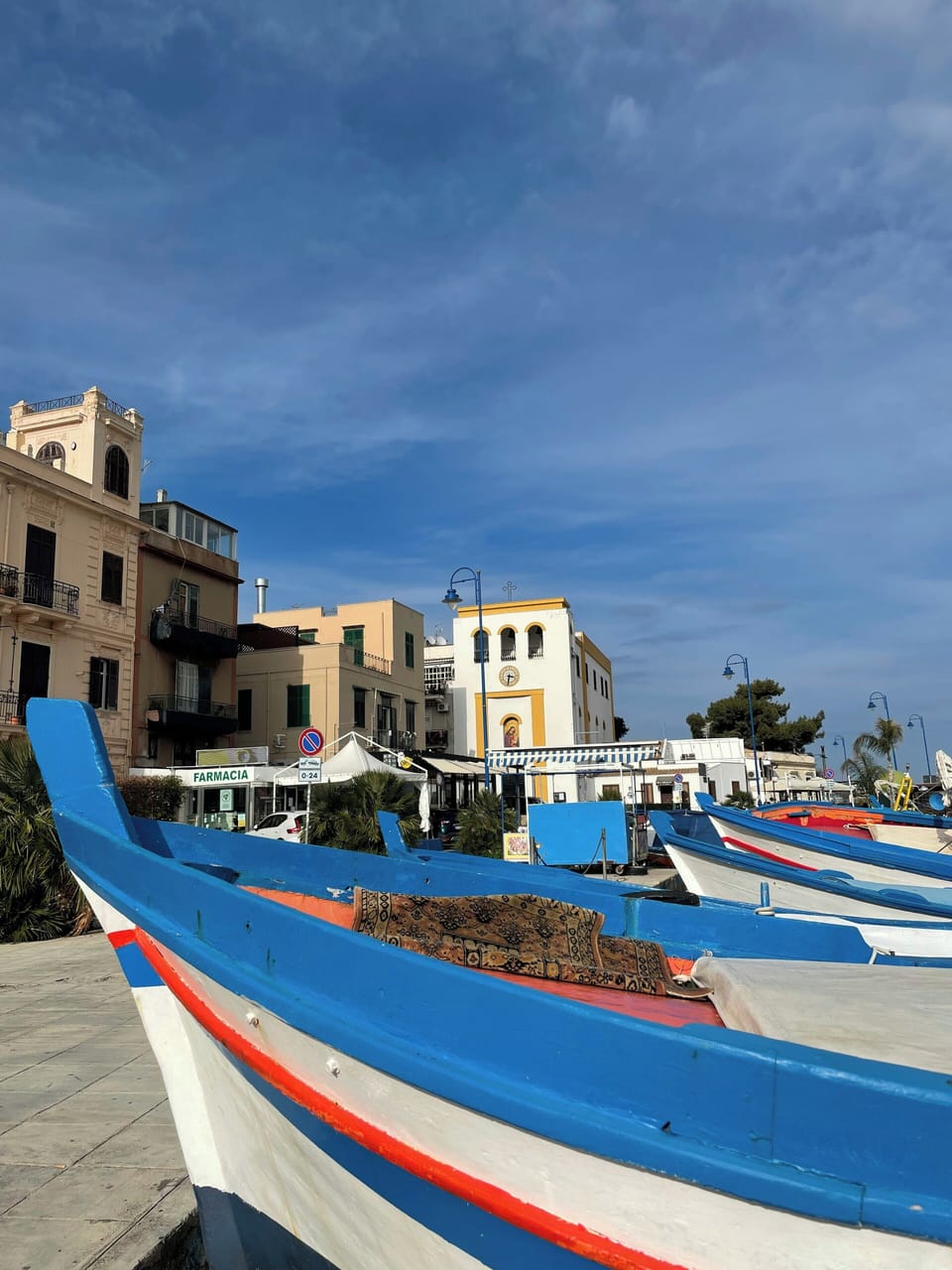 View of the Mondello village