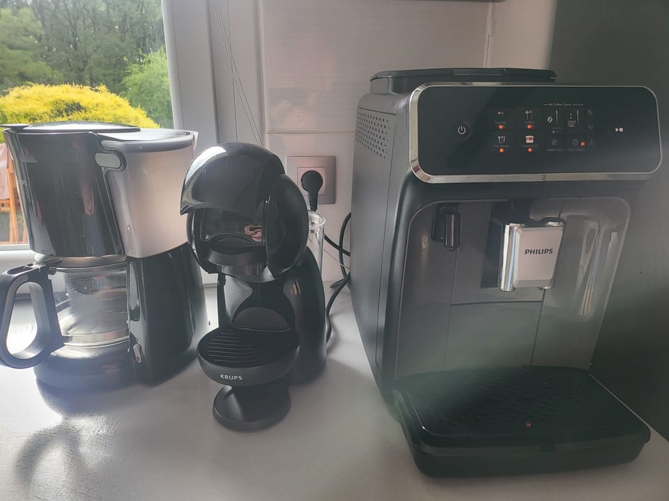 Coffee and/or coffee maker
