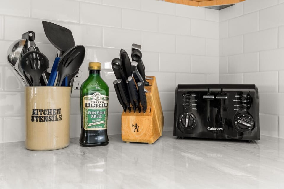 Spices, Olive Oil, and Salt/Pepper Provided