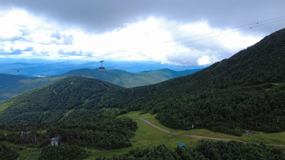 A hiker`s paradise in the off-season - hike to the top or ride the Aerial Tram to the top