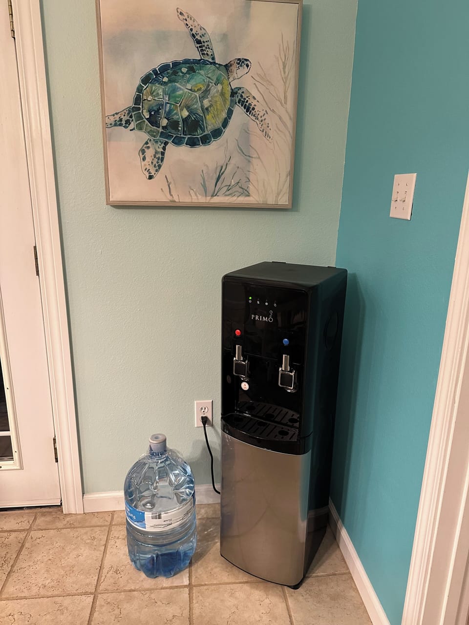 Water cooler.