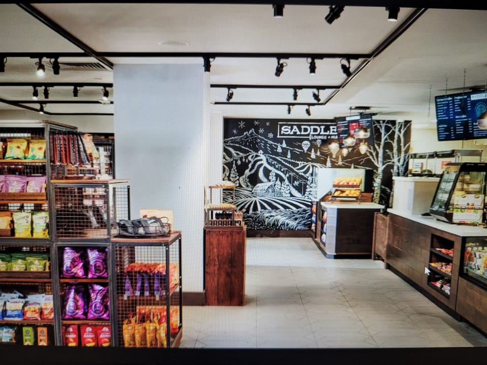 Coffee/Deli/Grocery on site