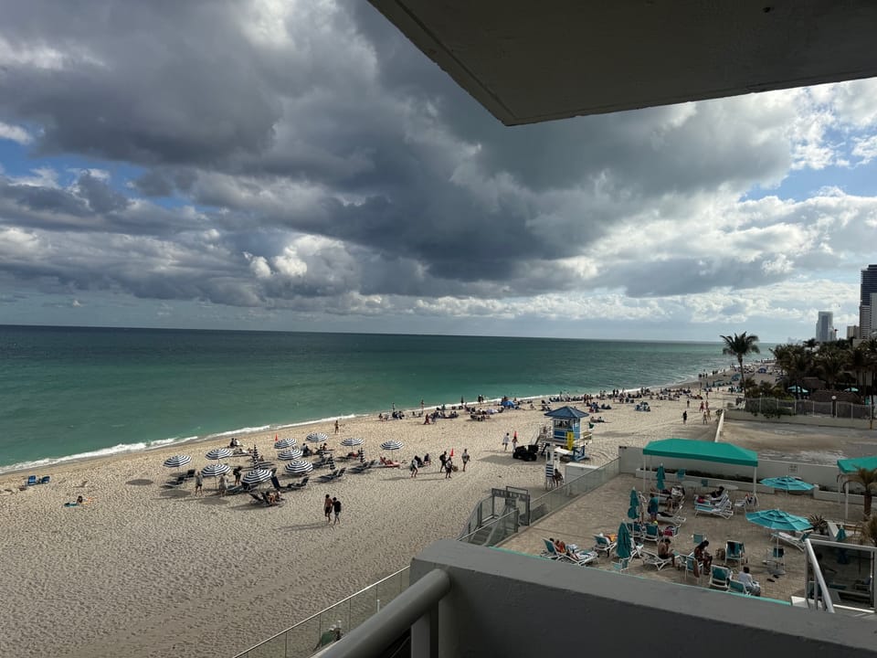 Balcony access from the living room
