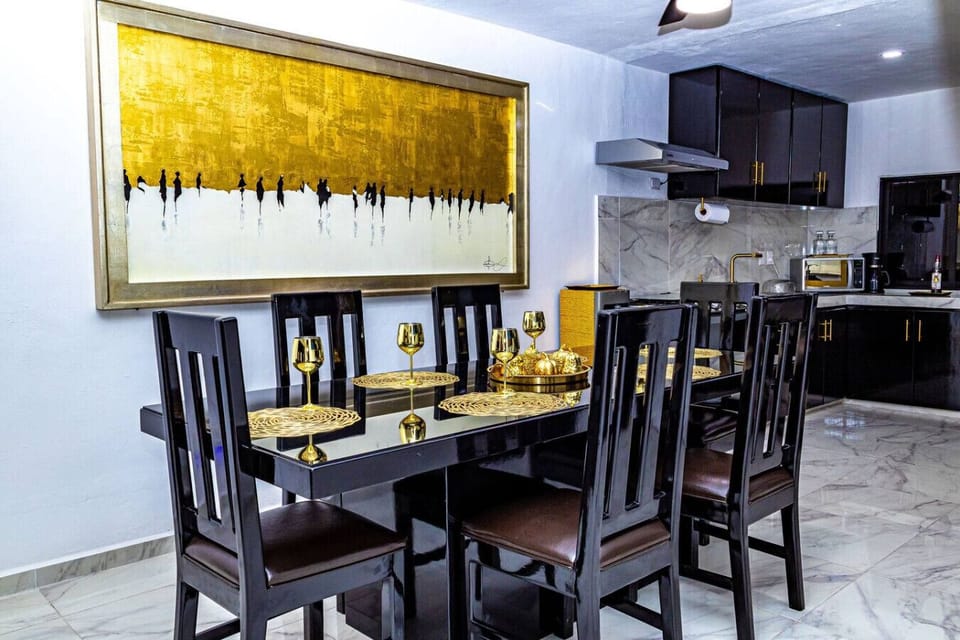 Chocolate Imported Wood Dining