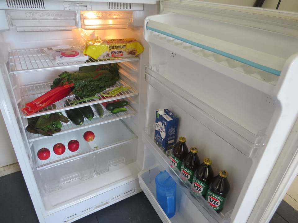 Full sized fridge.
