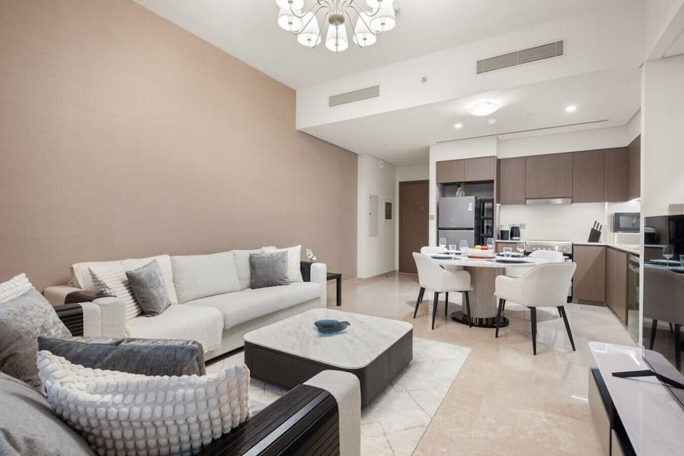 Living Room: Elegant space with stylish decor, perfect for relaxing after a day of adventure!