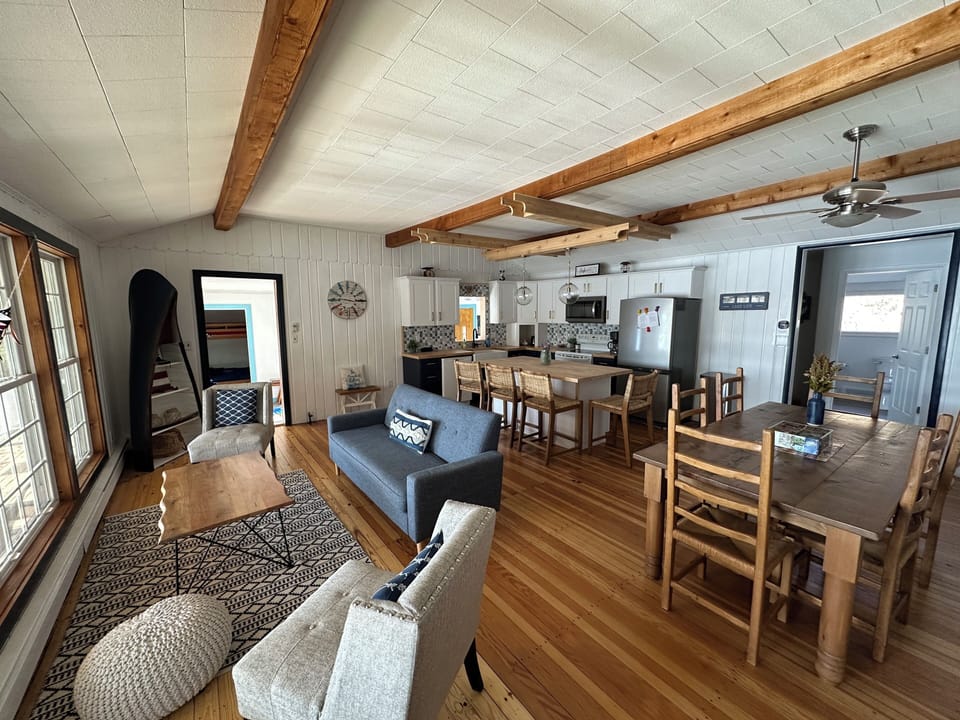 Living room and Kitchen