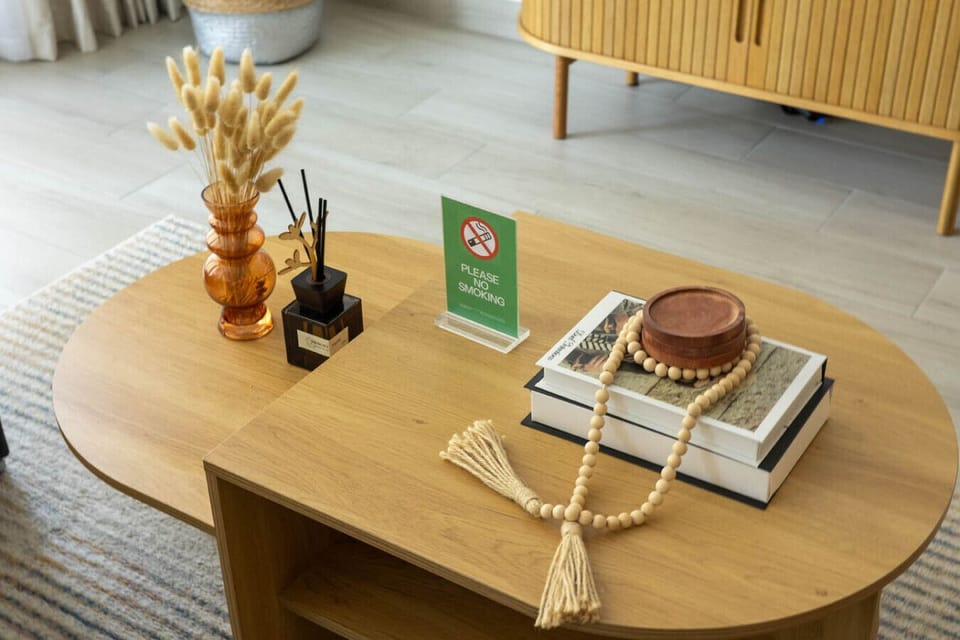 Eye-catching statement pieces that add character and style to the space.