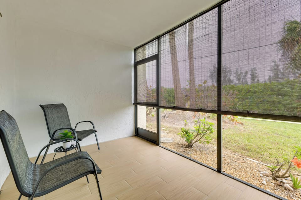 Lanai | Single-Story Condo on 1st Floor | Wheelchair Accessible