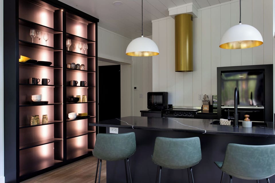 Kitchen and bar seating
