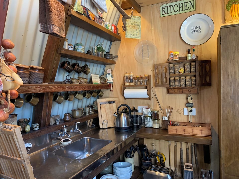 Kitchen with everything you need to cook your own meals