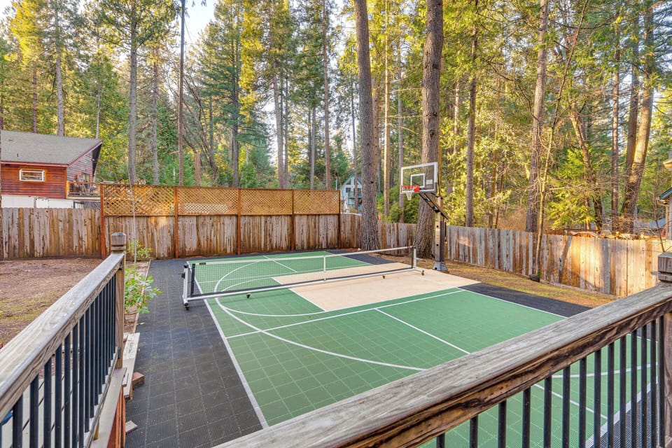 Private Pickleball/Basketball Court