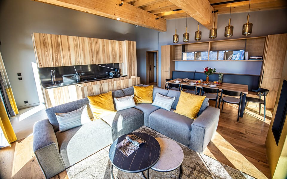 Vue salon intérieur