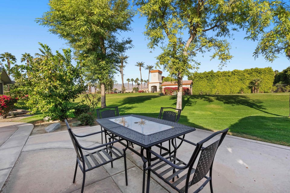 Patio with outdoor seating 