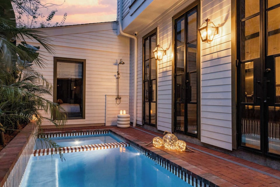 Heated Plunge Pool and Hot Tub