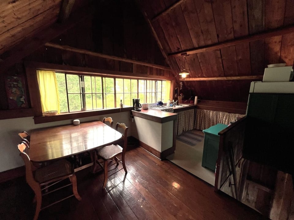 Barn upstairs dining