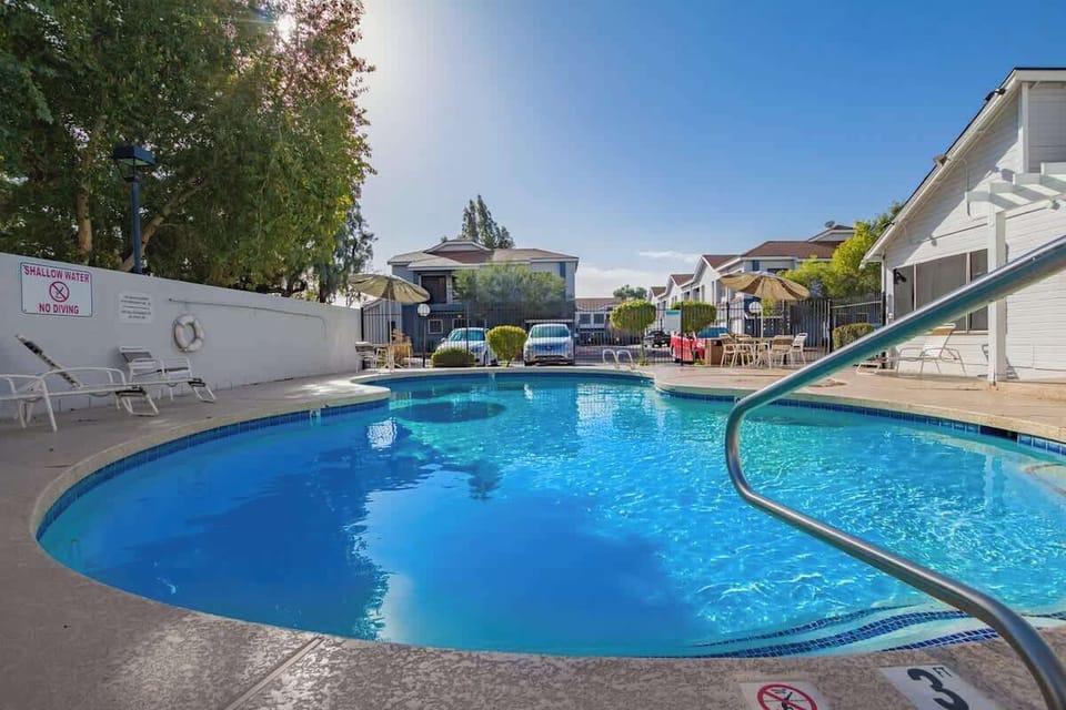 Cool off in the community pool!
