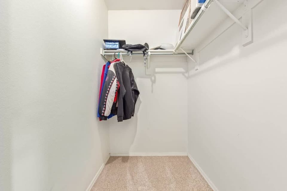 Closet with plenty of storge space