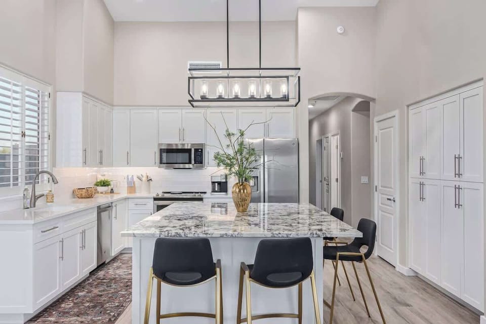 Kitchenet where you can cook and talk to each other