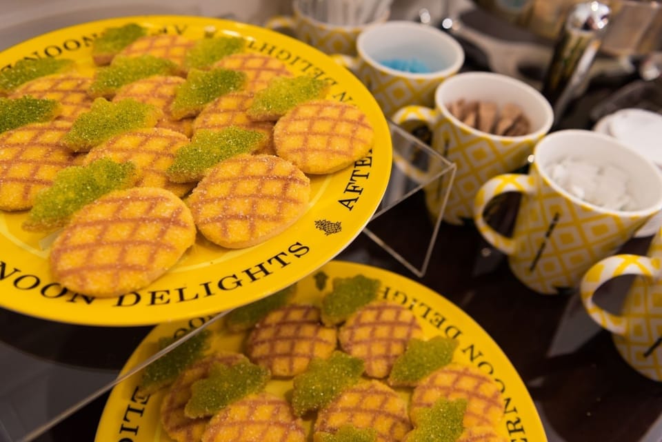 Start your morning with sweet treats and warm, cozy drinks.