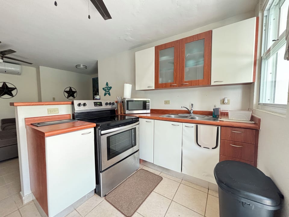 Open concept kitchen