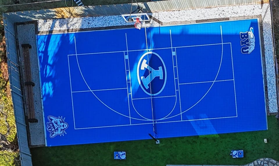 Pickle Ball, Basketball, Volleyball Court 