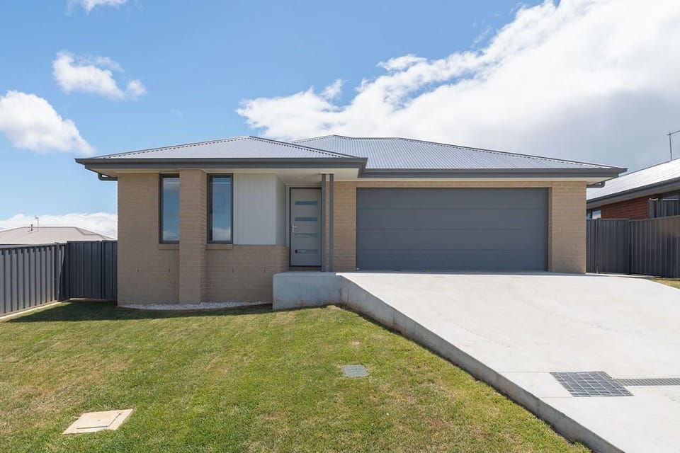 Exterior of the stylish family home