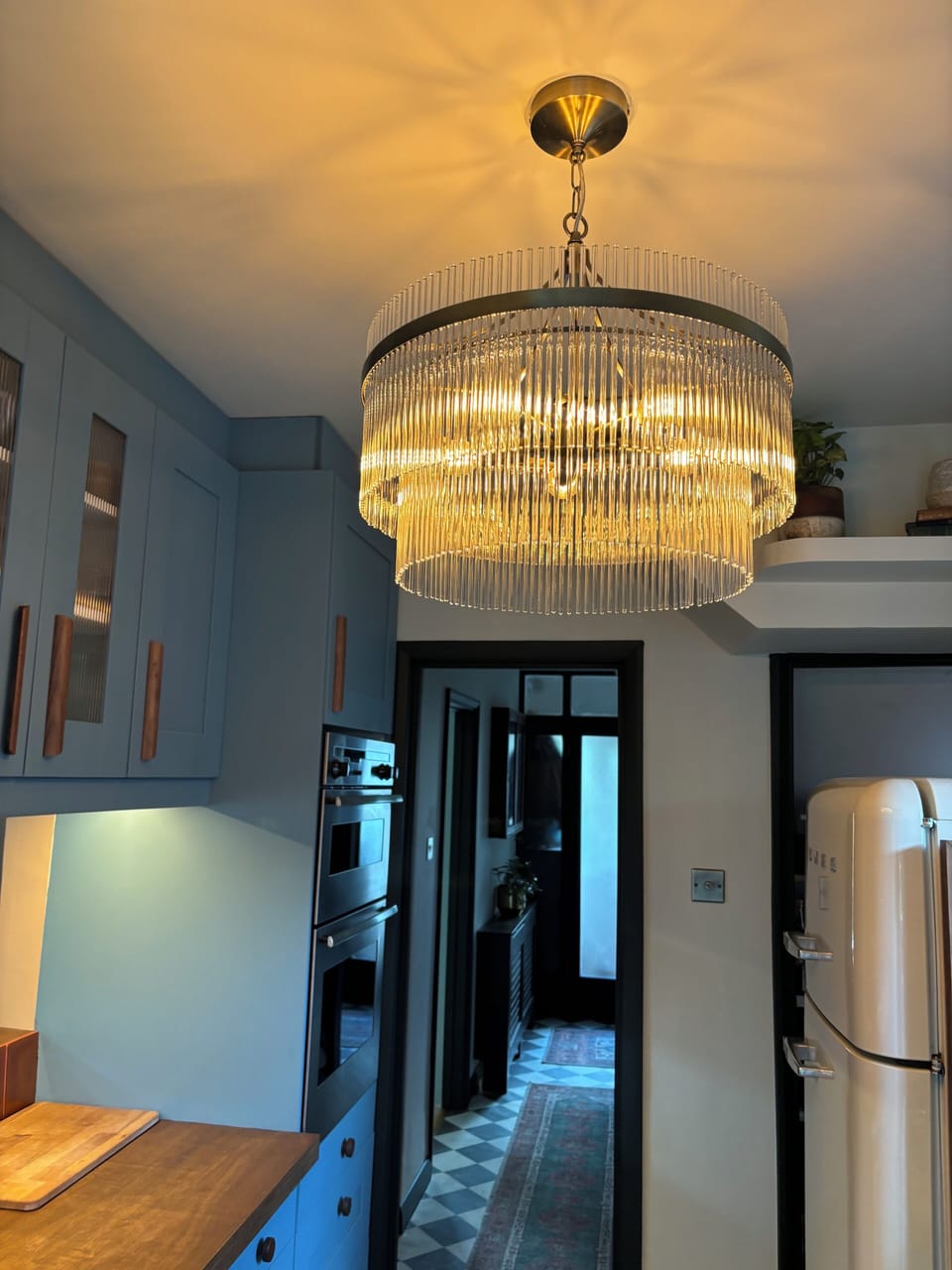 Kitchen Leading To Large Enclosed Private Garden