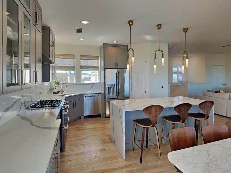 Fully Equipped Chef's Kitchen - Breakfast Bar + Two Ovens - Third Floor