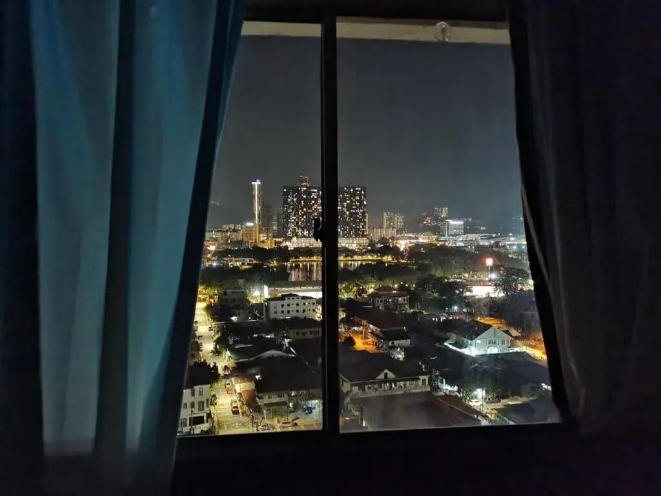 Bedroom window view