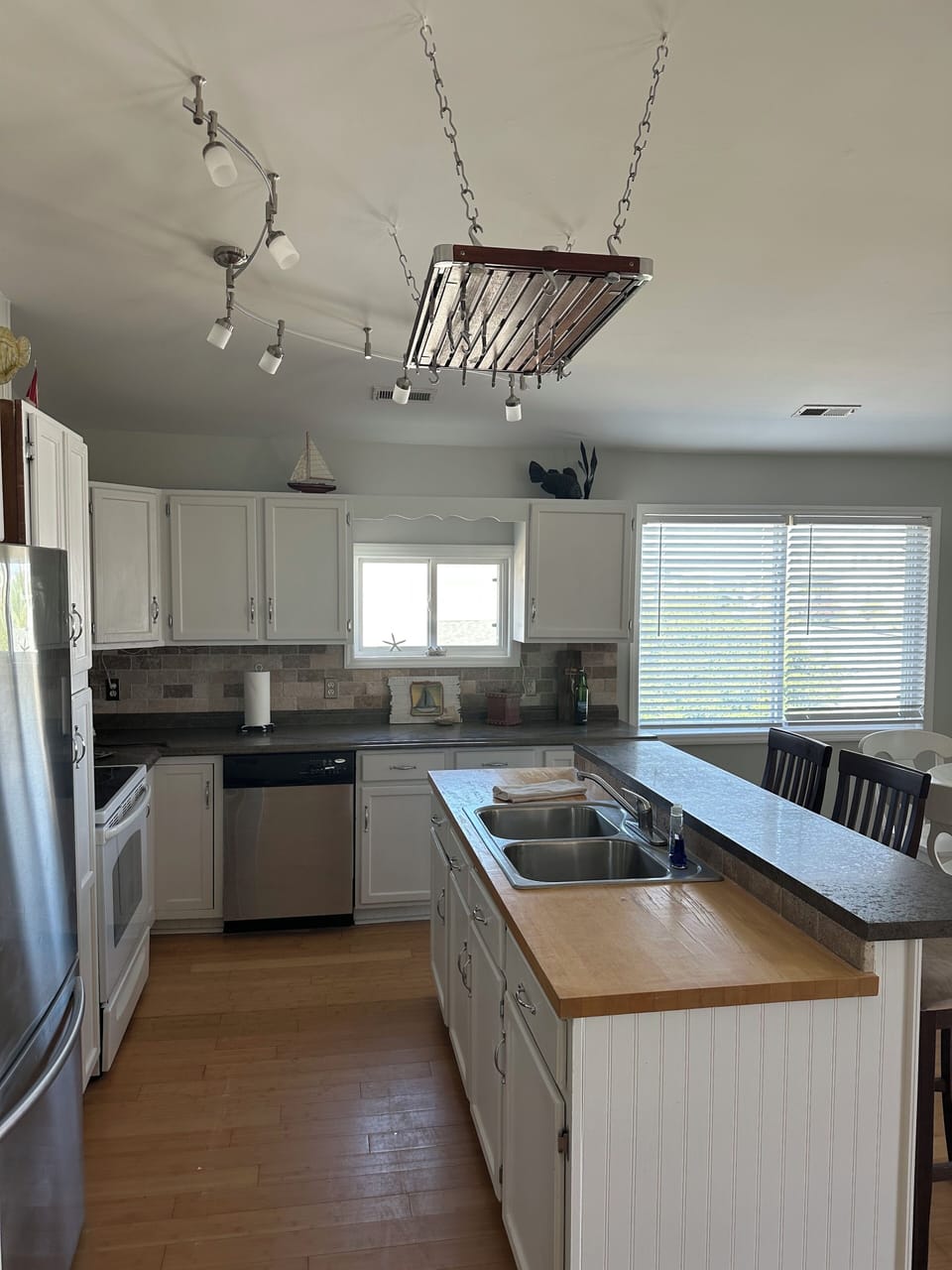 Upstairs kitchen