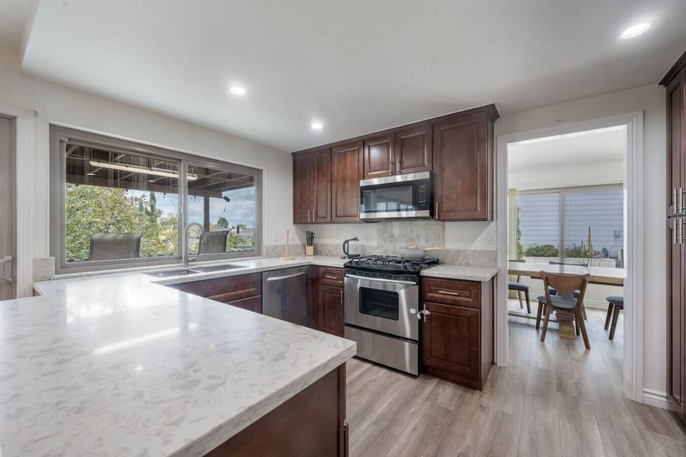 Fully stocked kitchen ready for your culinary adventures