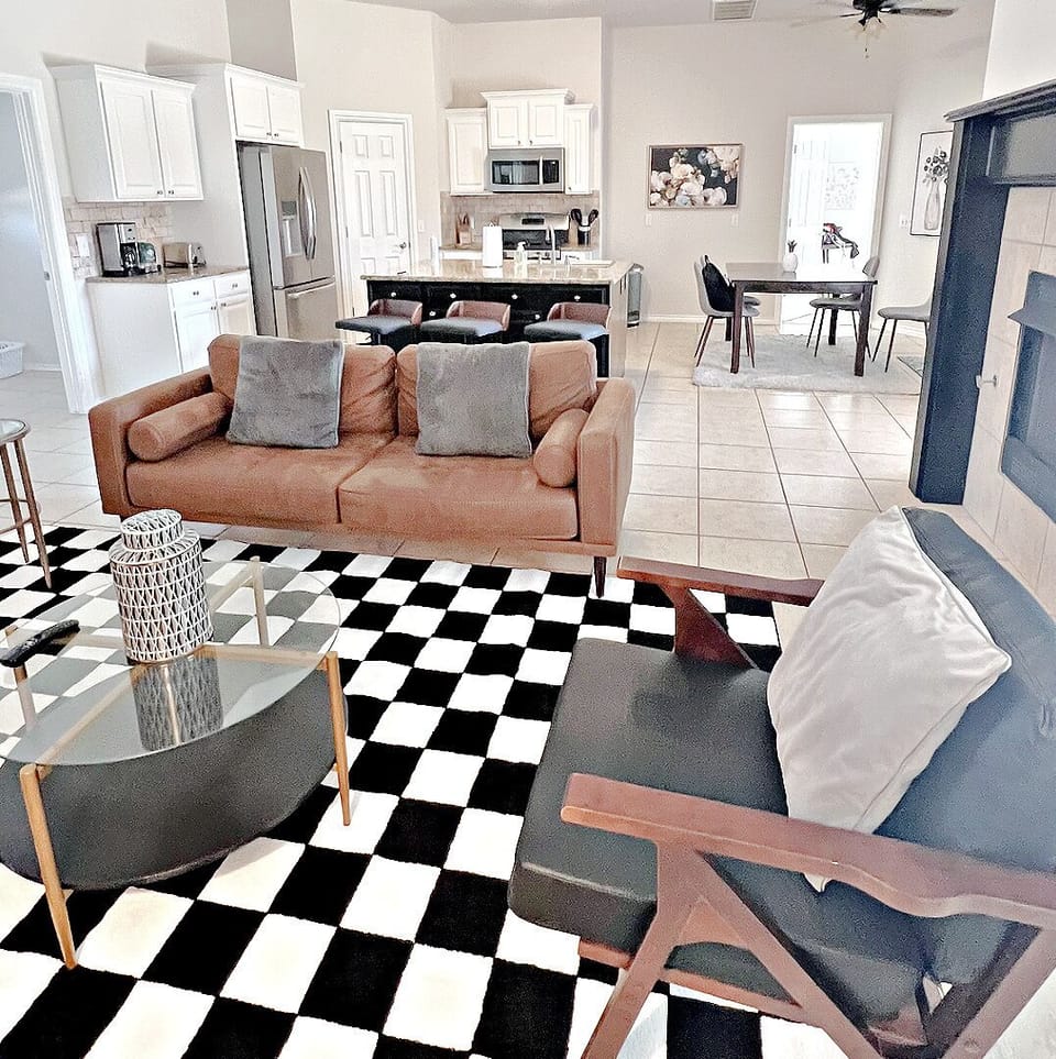 Open concept so your group can be together!