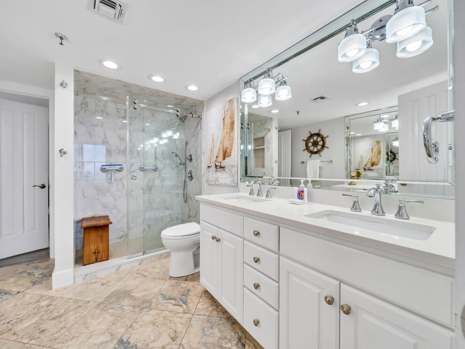 Master bathroom
