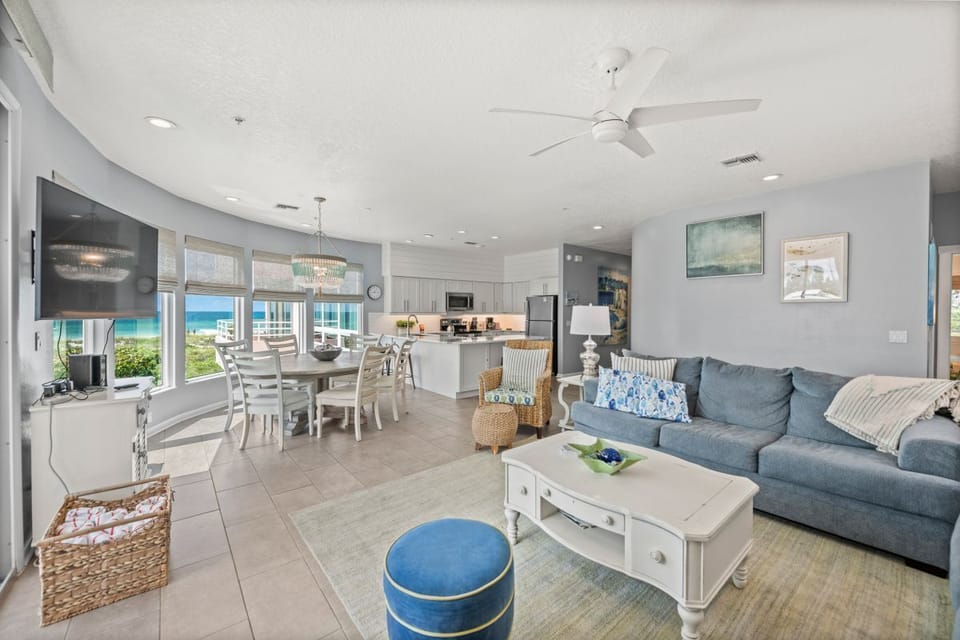 Living area with great views