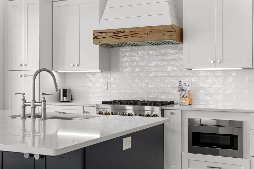 Spacious Kitchen With Modern Amenities On 1st Floor