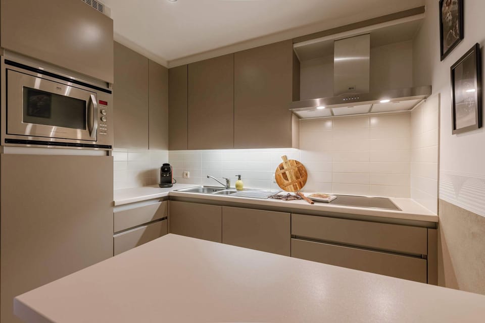 Modern kitchen designed for convenience and effortless home cooking 🍷