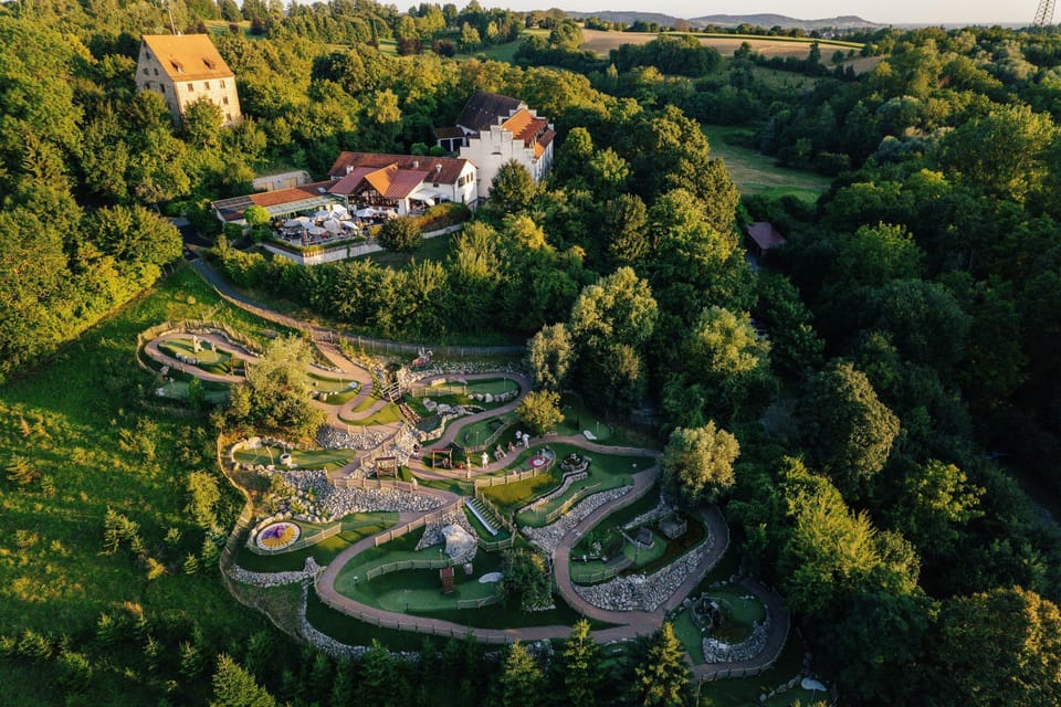Castle complex and adventure golf